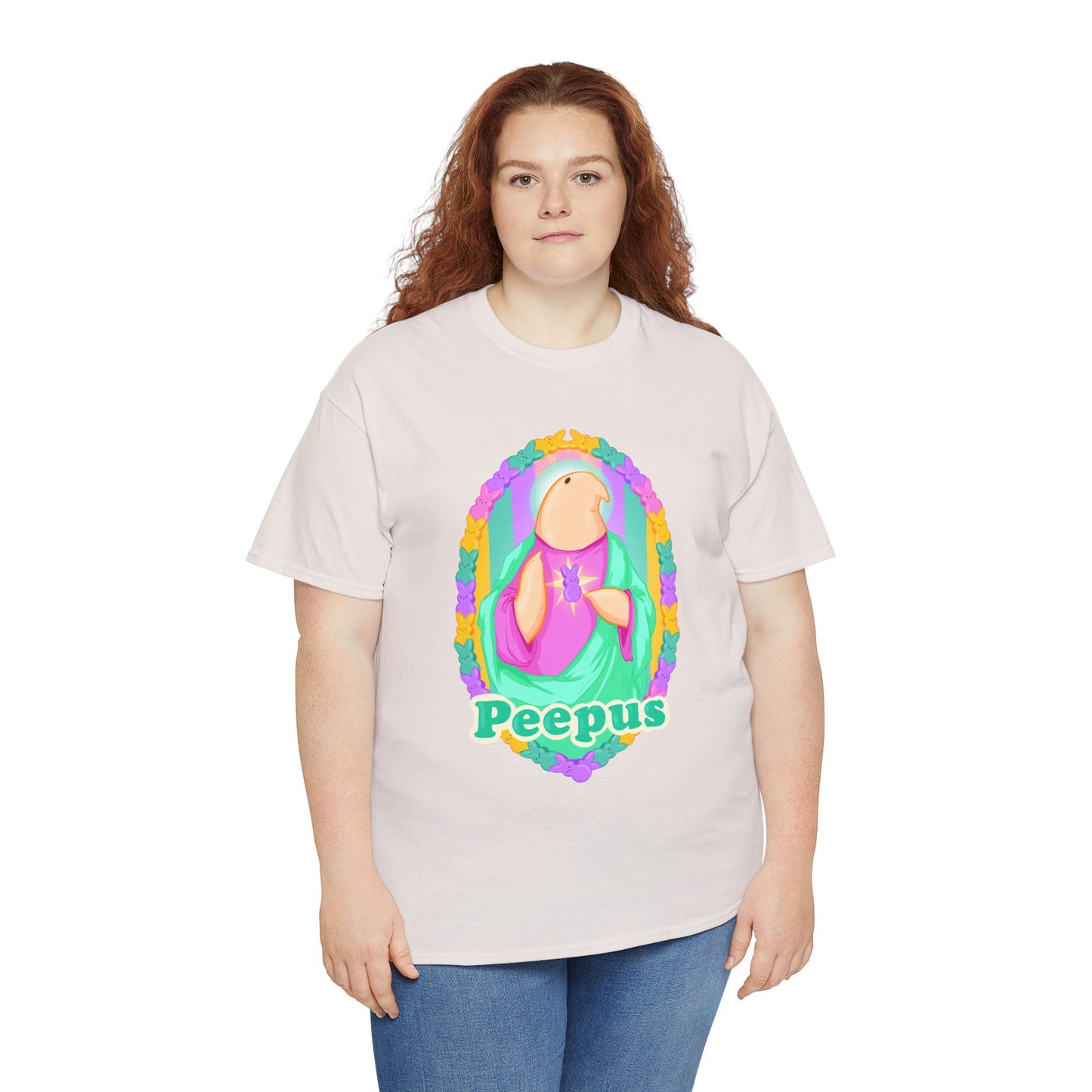 Peepus Unisex Heavy Cotton Tee