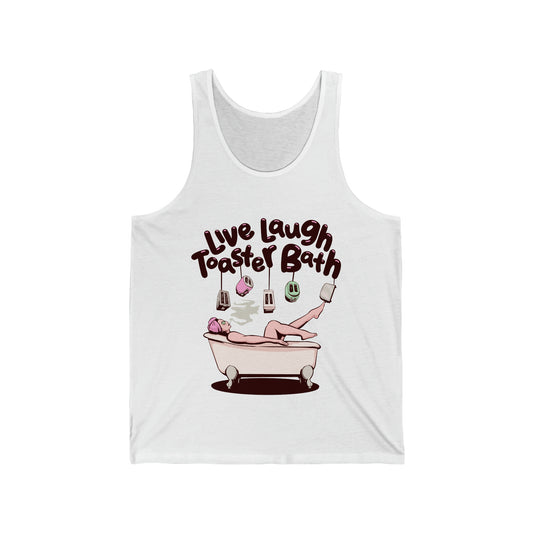 Toaster Bath Unisex Jersey Tank