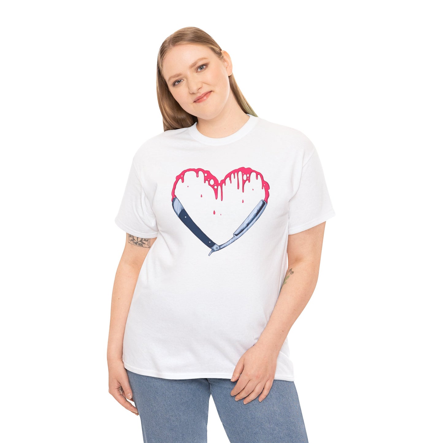Straight Razor Unisex Heavy Cotton Tee