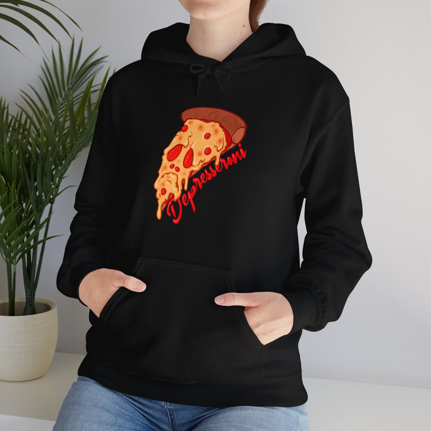 Depresseroni Unisex Heavy Blend Hooded Sweatshirt