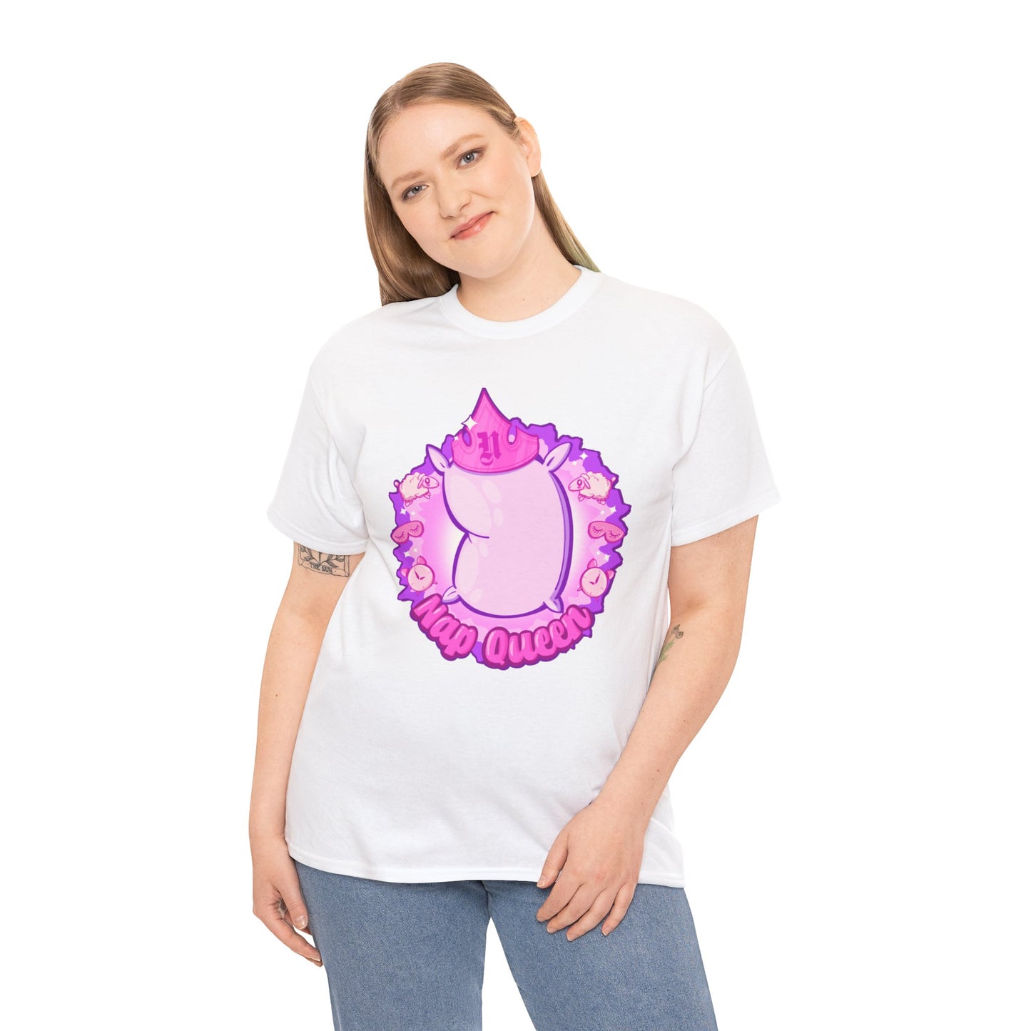 Nap Queen Unisex Heavy Cotton Tee