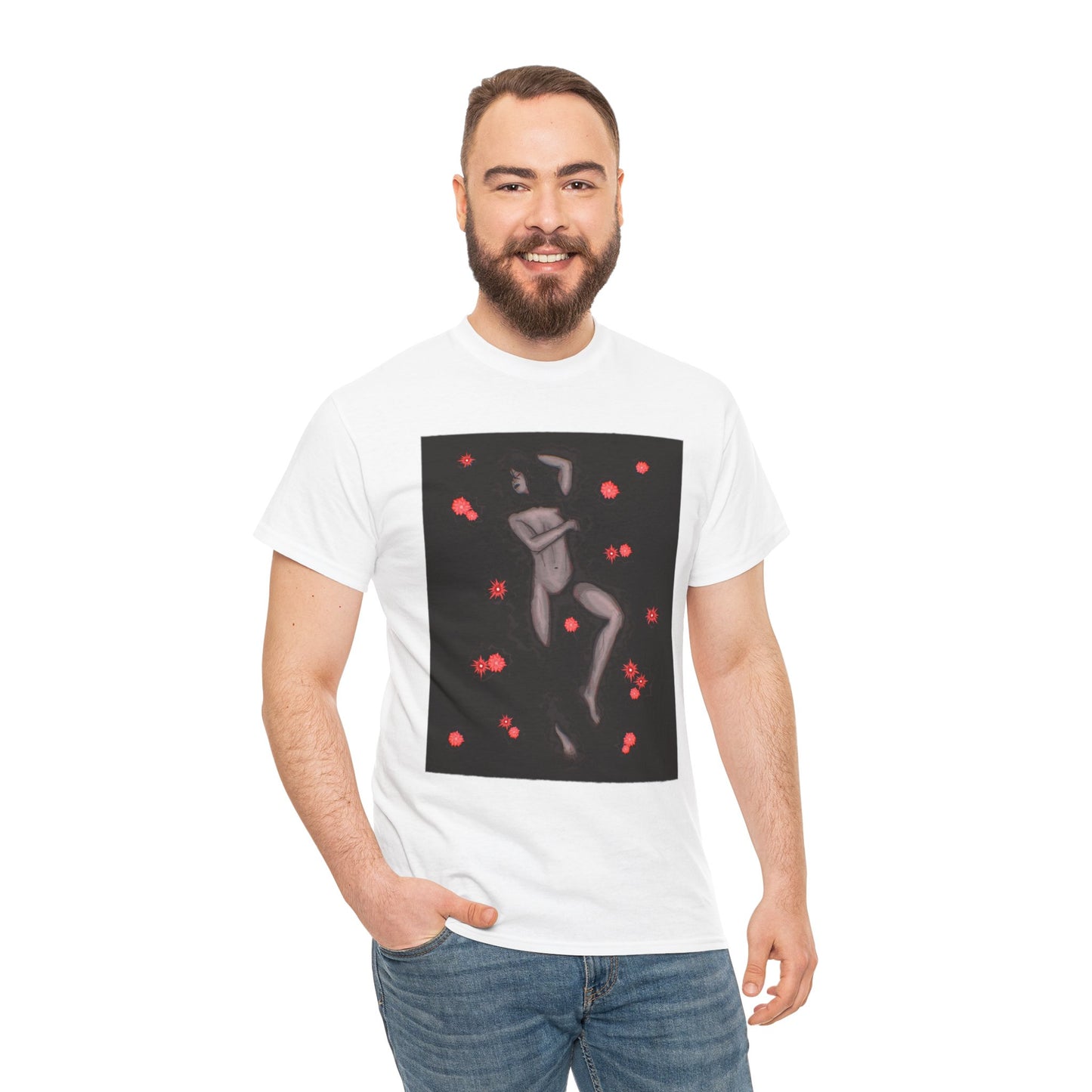 Water Lilies Unisex Heavy Cotton Tee