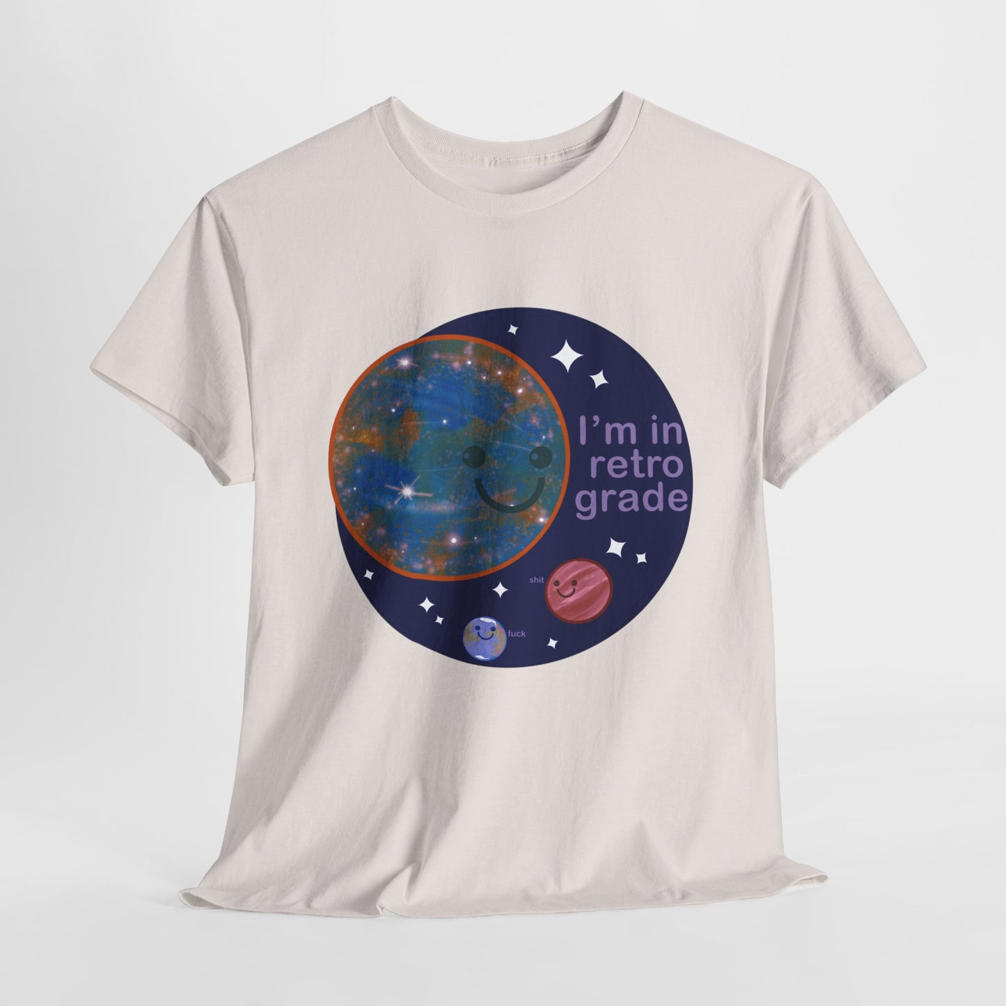 Mercury In Retrograde Unisex Heavy Cotton Tee