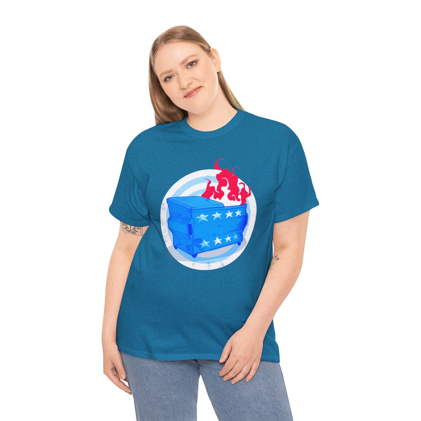 American Dumpster Firre Unisex Heavy Cotton Tee