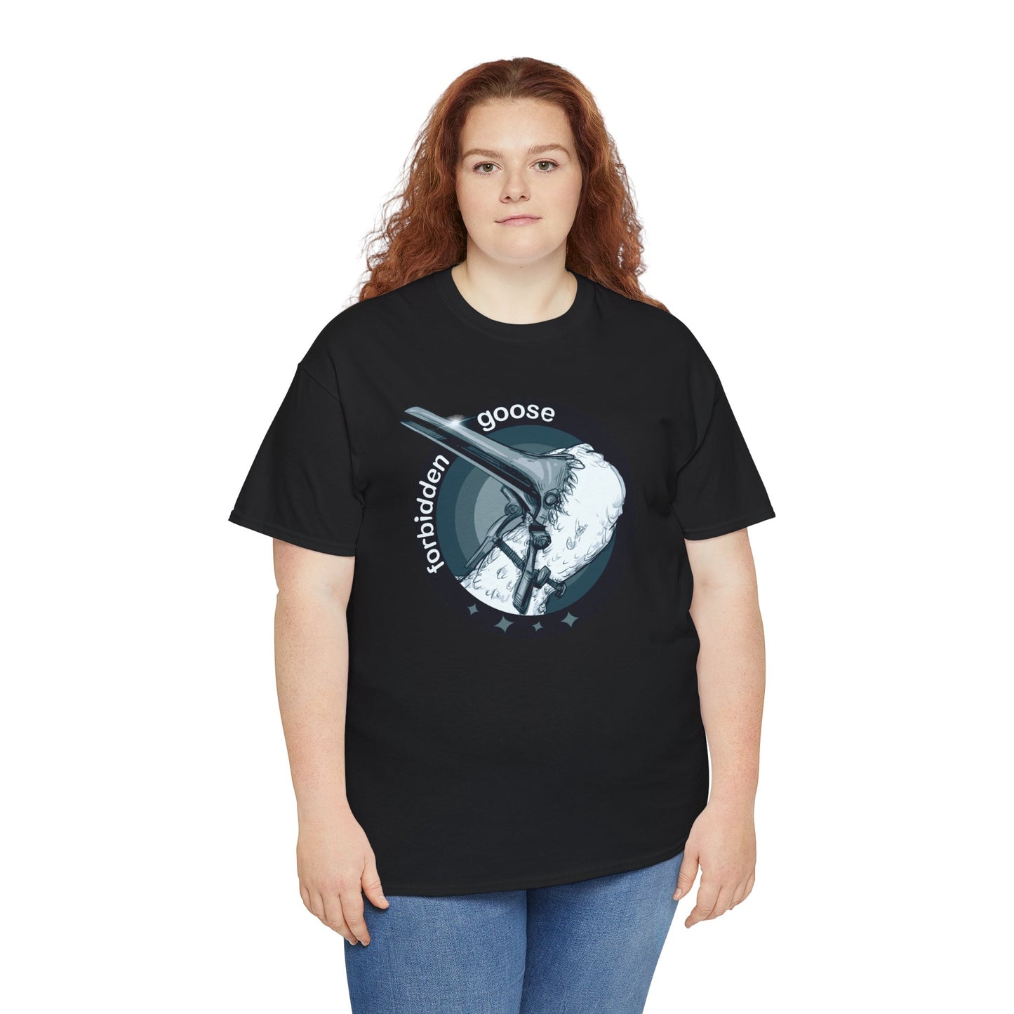 Forbidden Goose Unisex Heavy Cotton Tee