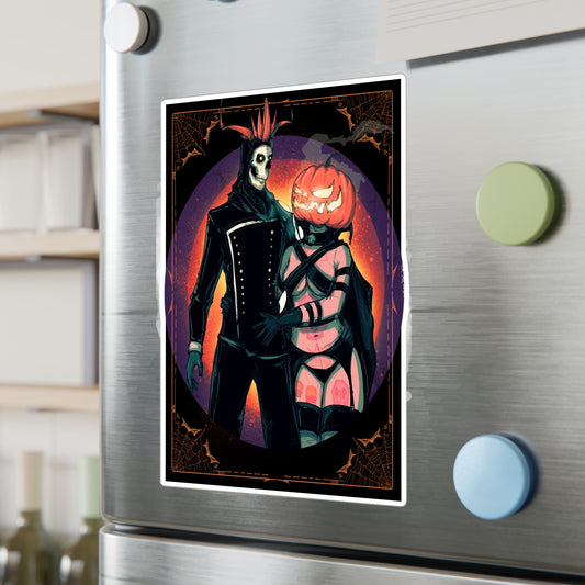 The King & Queen Kiss-Cut Vinyl Decal