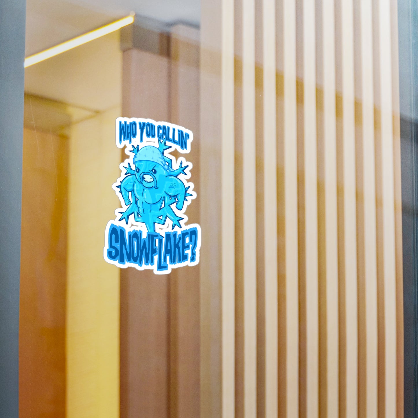 Snowflake Kiss-Cut Vinyl Decal