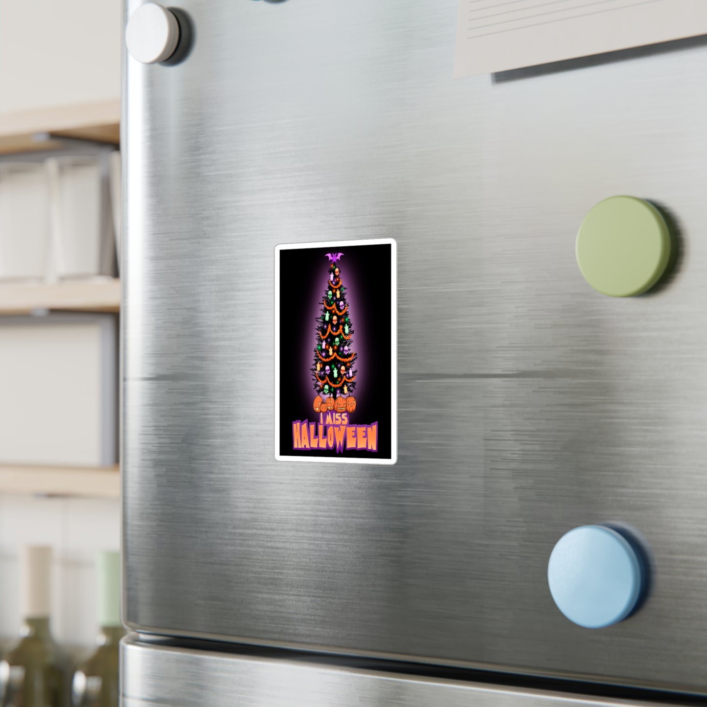 I Miss Halloween Kiss-Cut Vinyl Decal