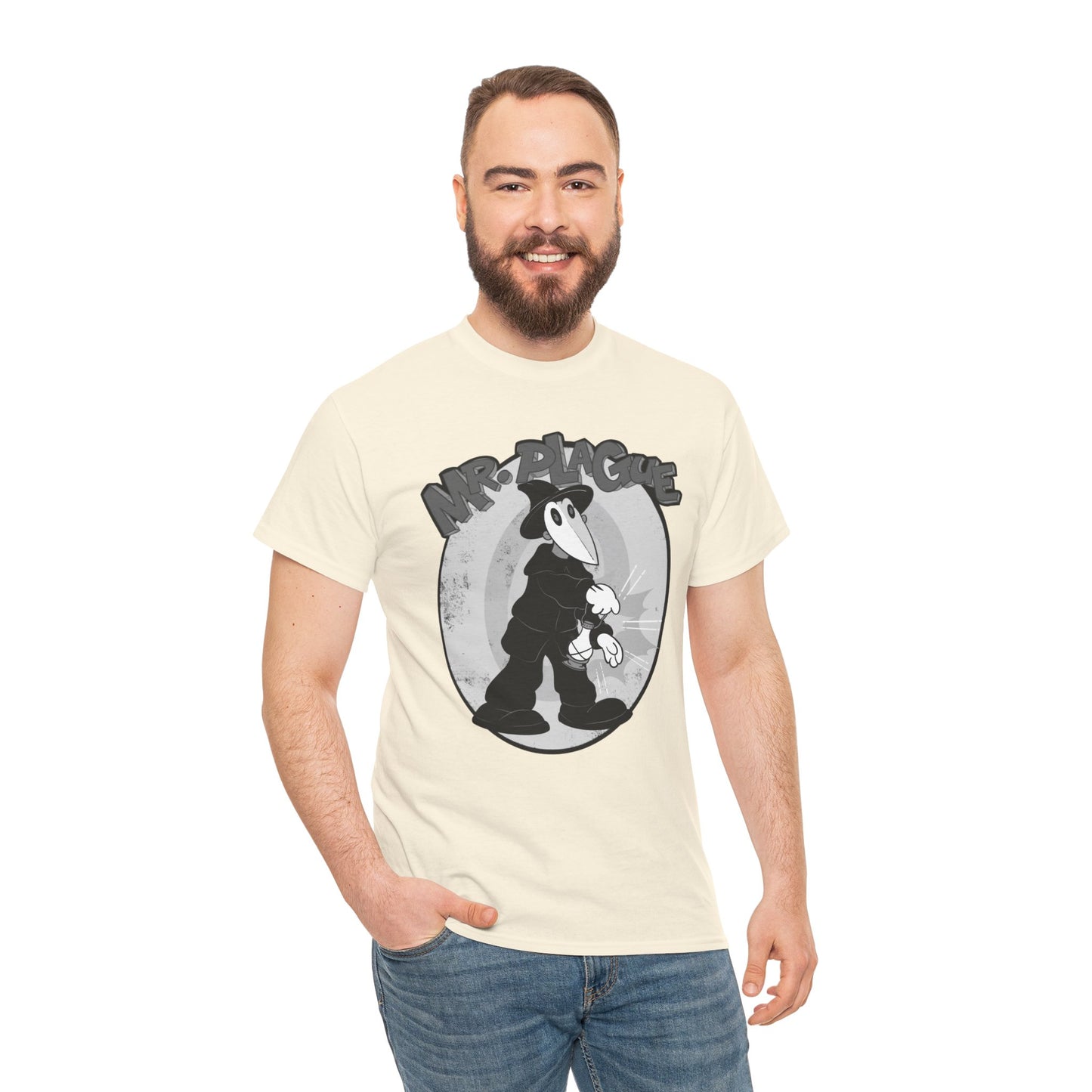 Mr. Plague Unisex Heavy Cotton Tee
