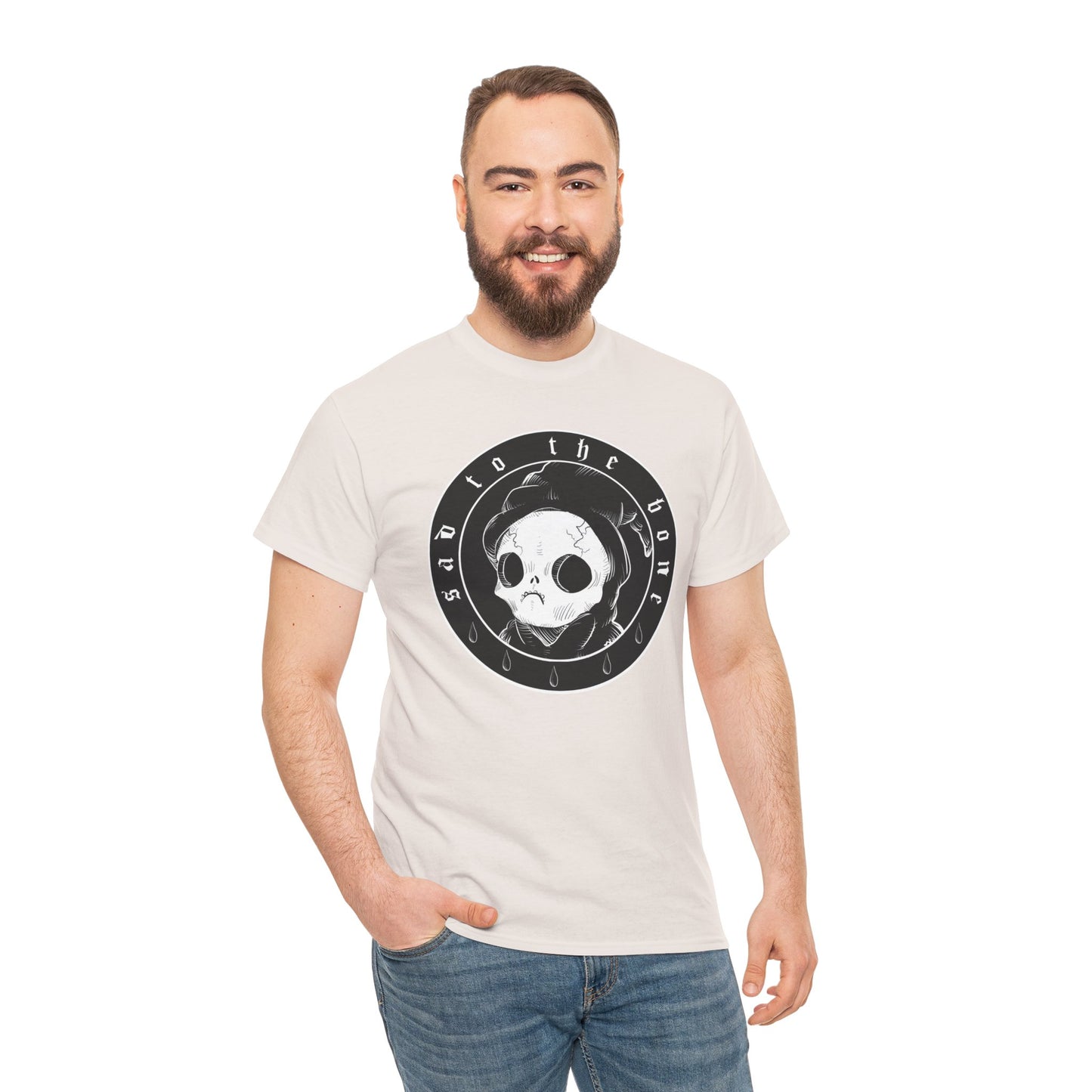 Sad To The Bone Unisex Heavy Cotton Tee