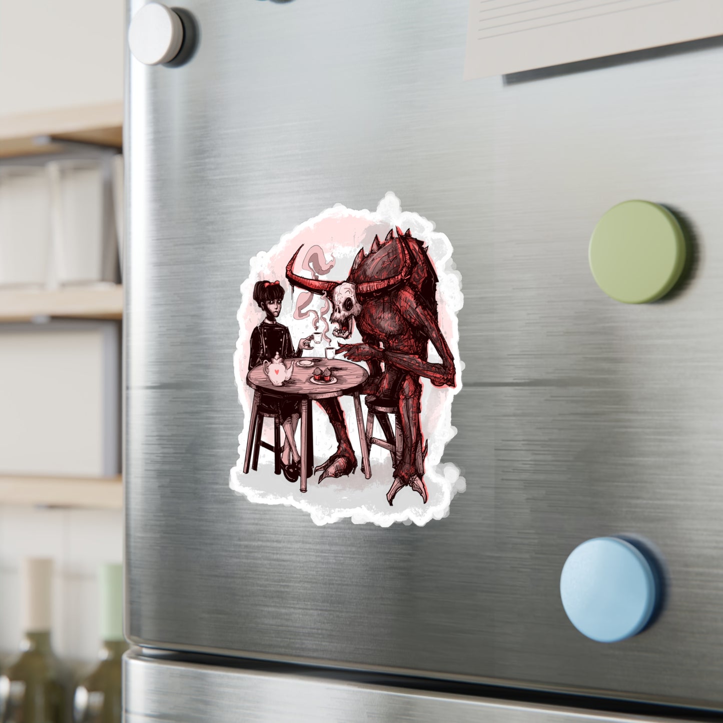 Demons For Breakfast Kiss-Cut Vinyl Decal