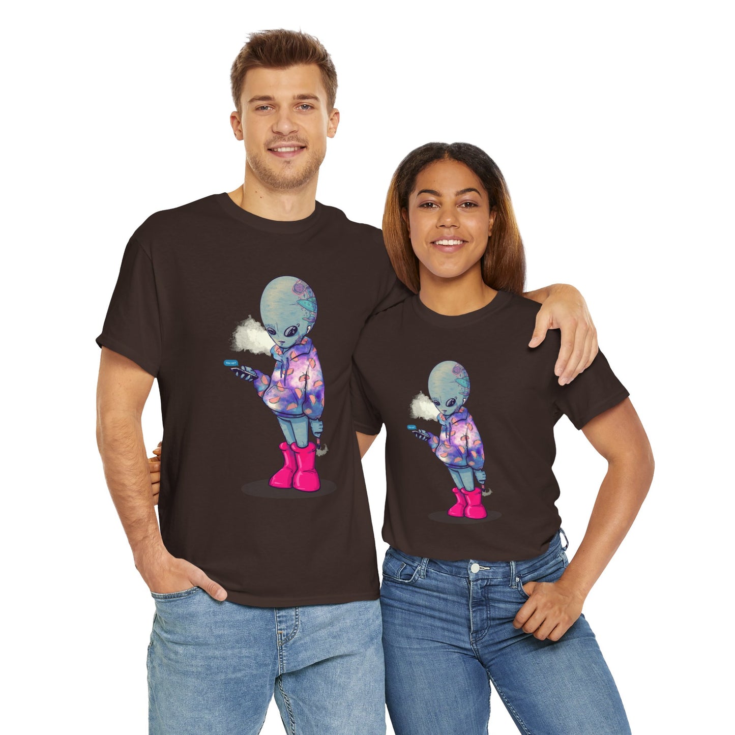 Earth Alien Unisex Heavy Cotton Tee
