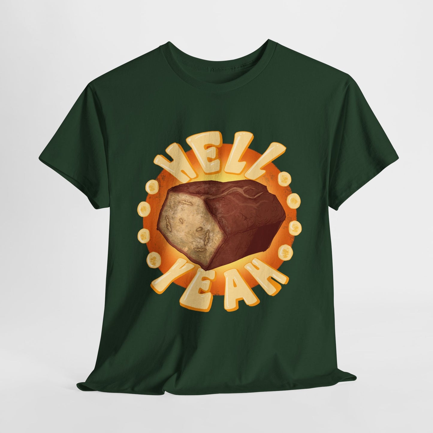 Banana Bread At Work Unisex Heavy Cotton Tee