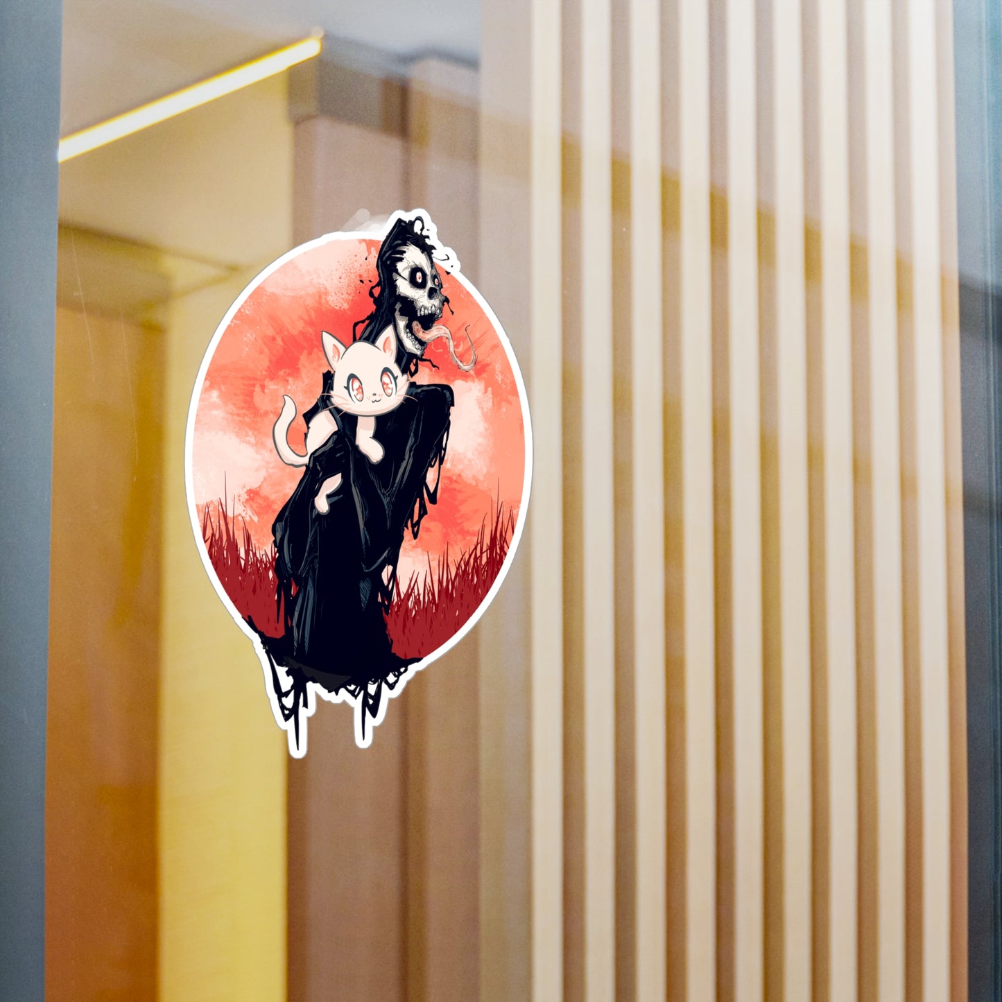 Cat Person Kiss-Cut Vinyl Decal