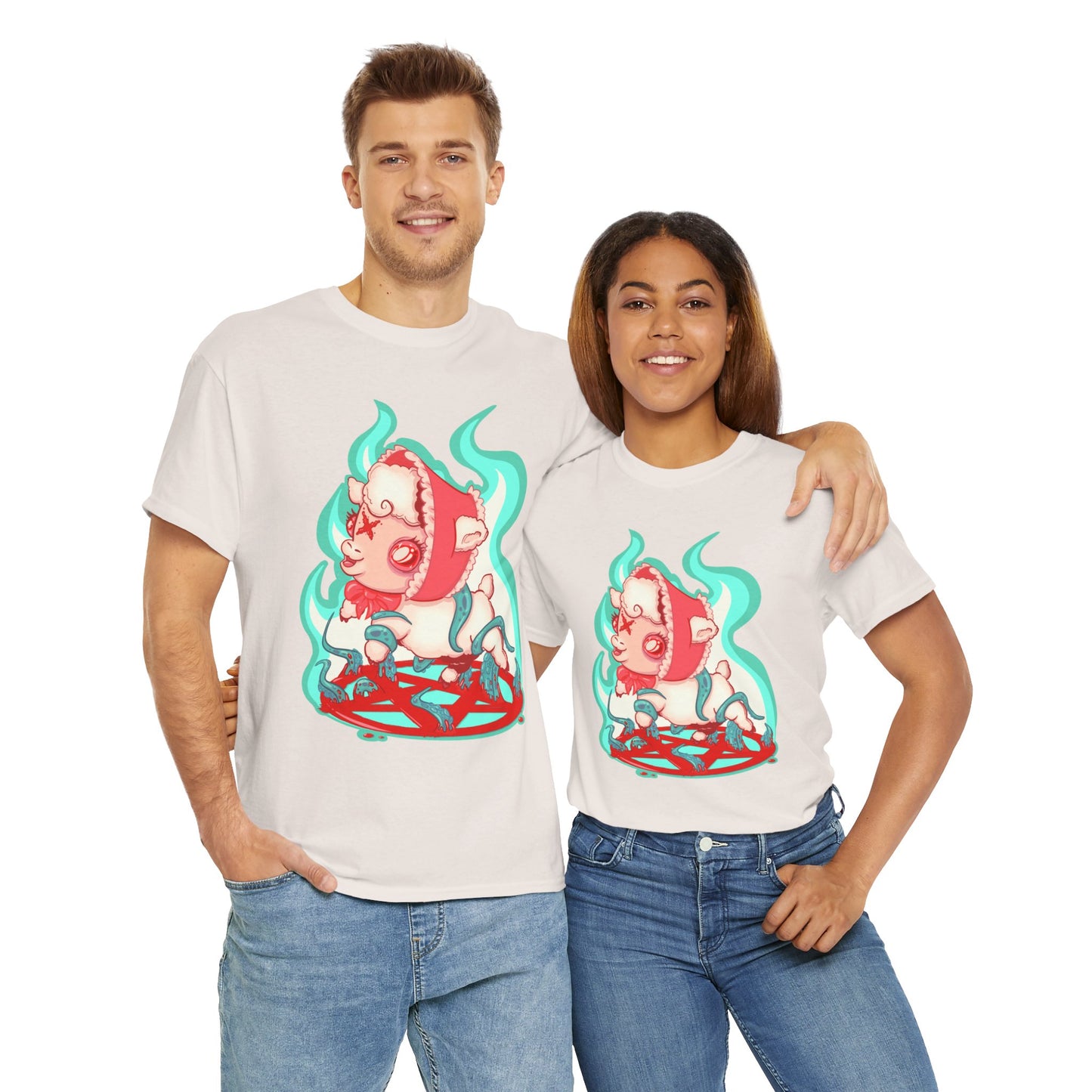Sacrificial Lamb Unisex Heavy Cotton Tee