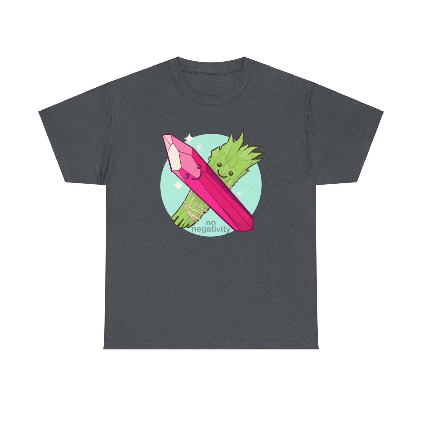 No Negativity Unisex Heavy Cotton Tee