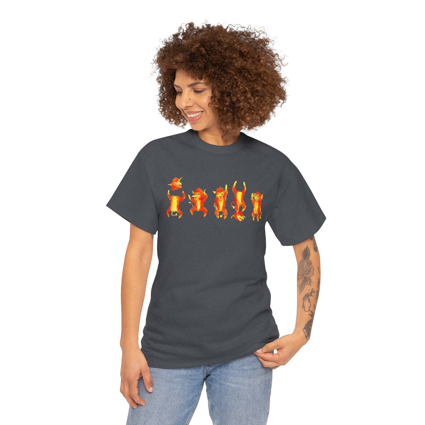 Plushie Fire Gang Unisex Heavy Cotton Tee