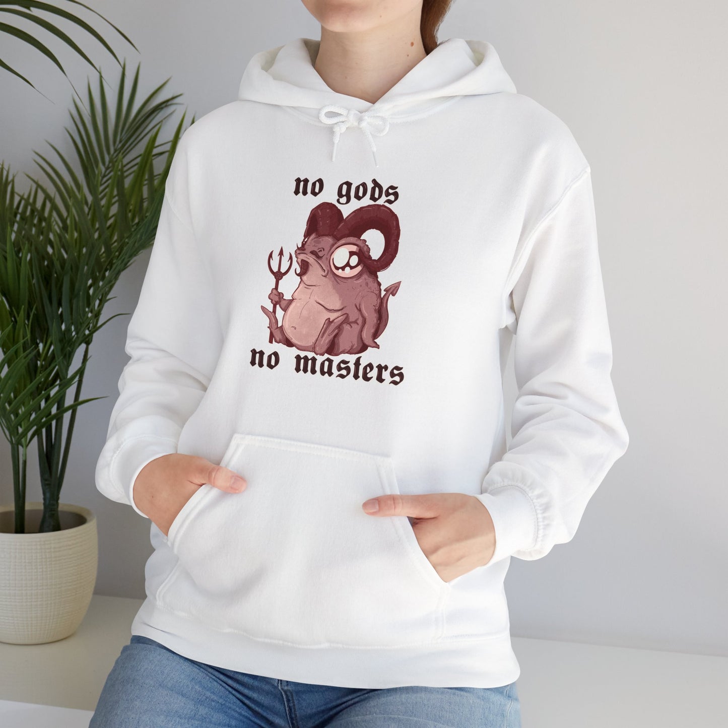 No Gods No Masters Unisex Heavy Blend Hooded Sweatshirt