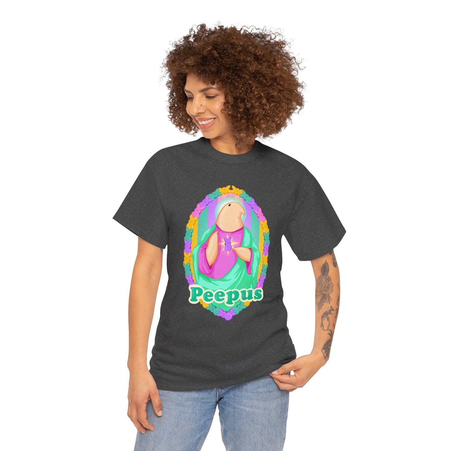 Peepus Unisex Heavy Cotton Tee