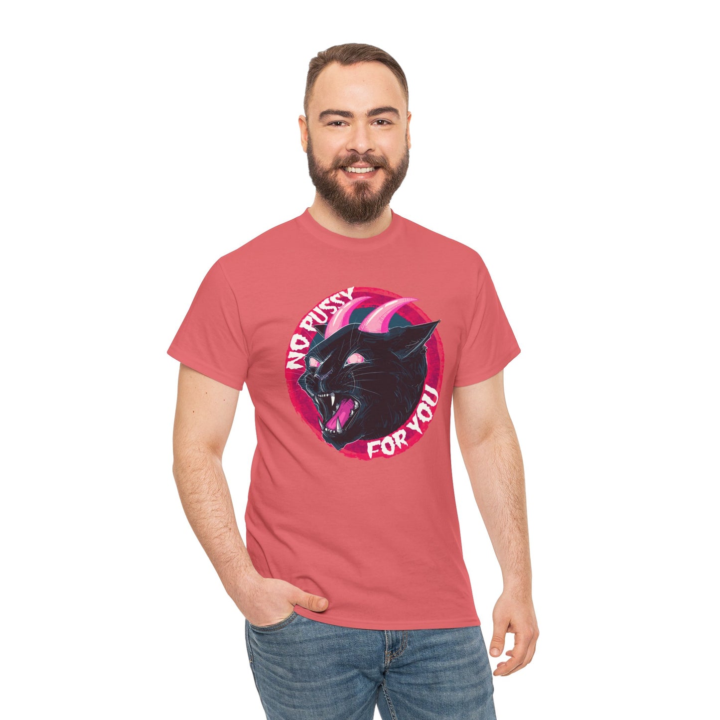 No Pussy For You Unisex Heavy Cotton Tee