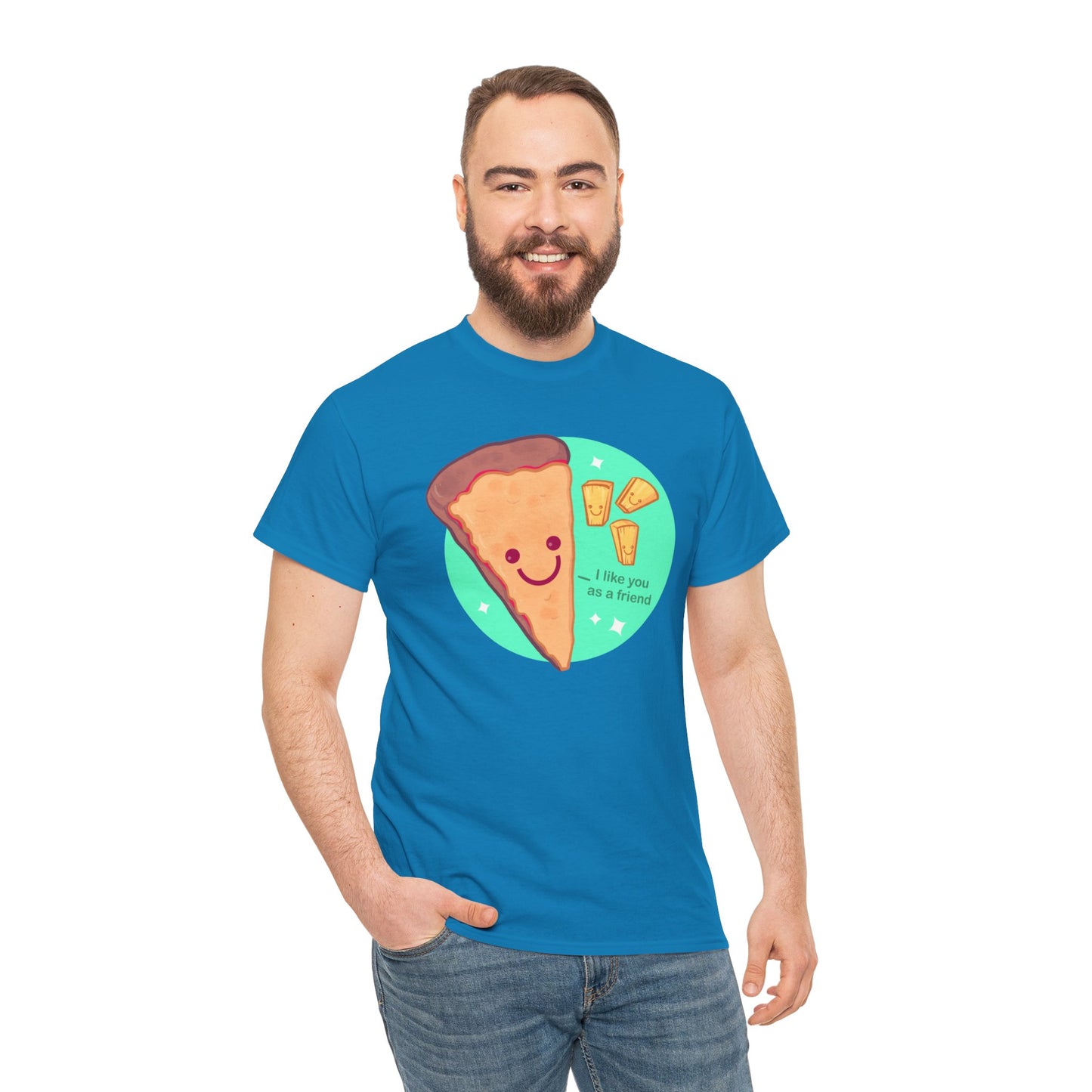 Just Friends Unisex Heavy Cotton Tee