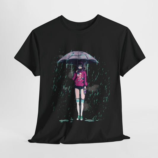 Only Happy When It Rains Unisex Heavy Cotton Tee