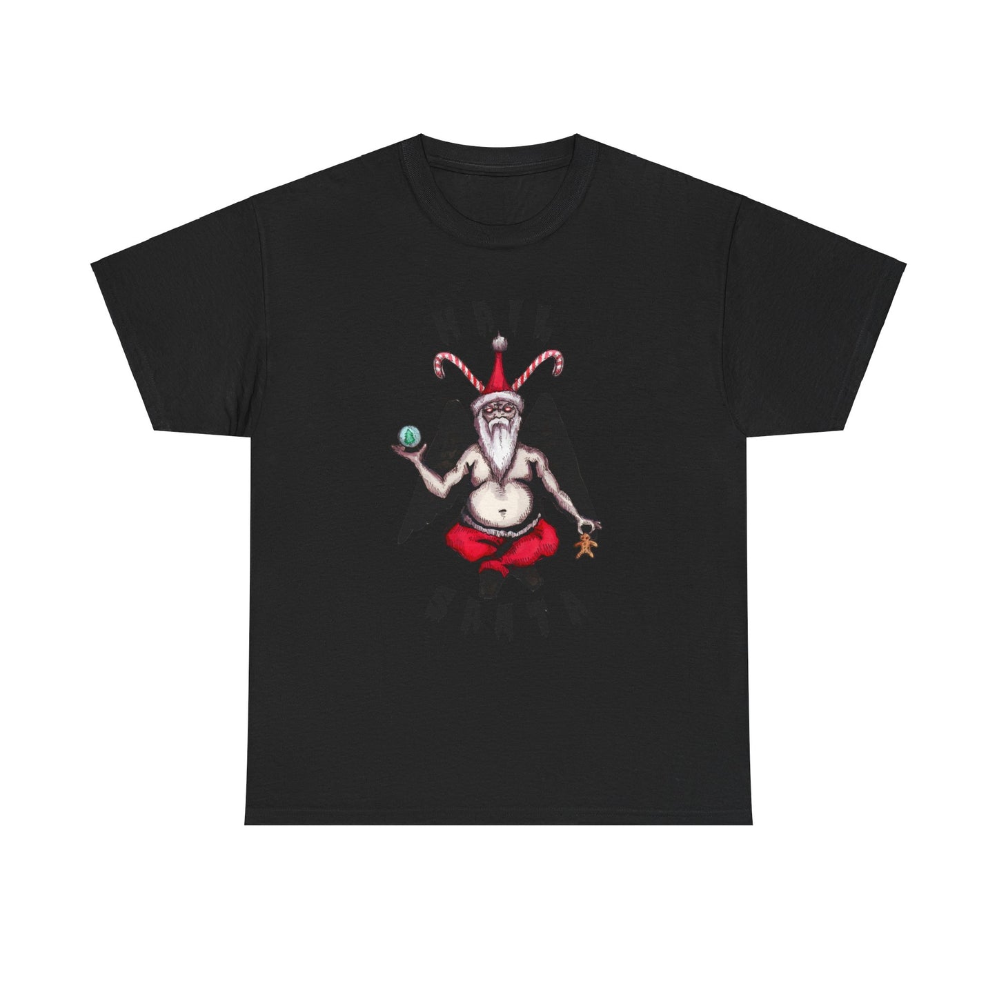 Hail Santa Unisex Heavy Cotton Tee