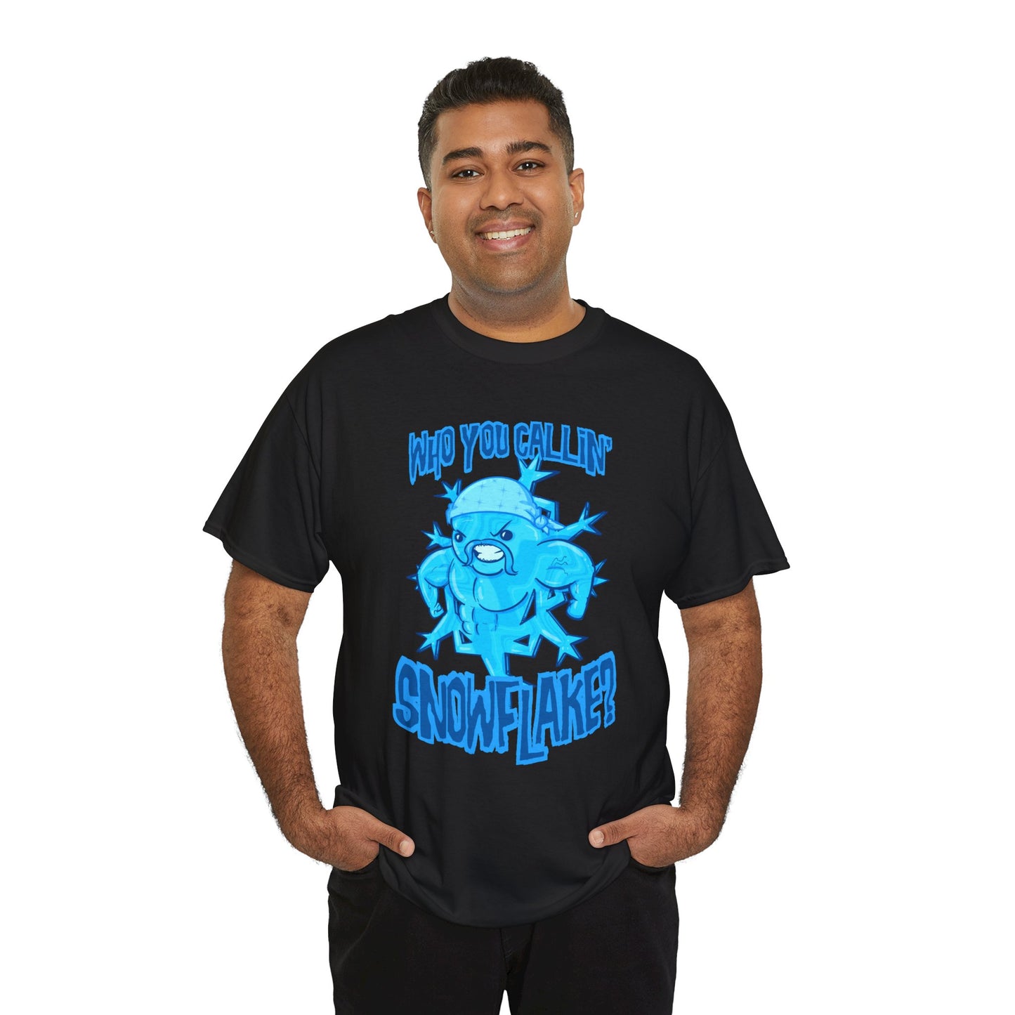 Tough Snowflake Unisex Heavy Cotton Tee