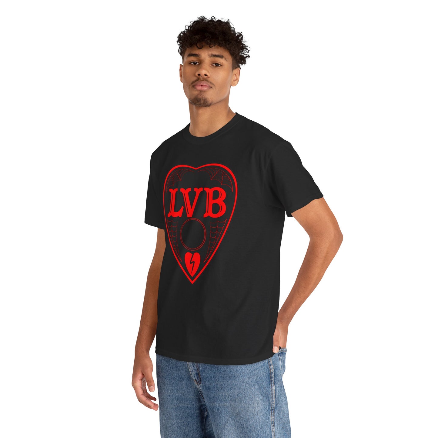 LVB Art Red Planchette Unisex Heavy Cotton Tee