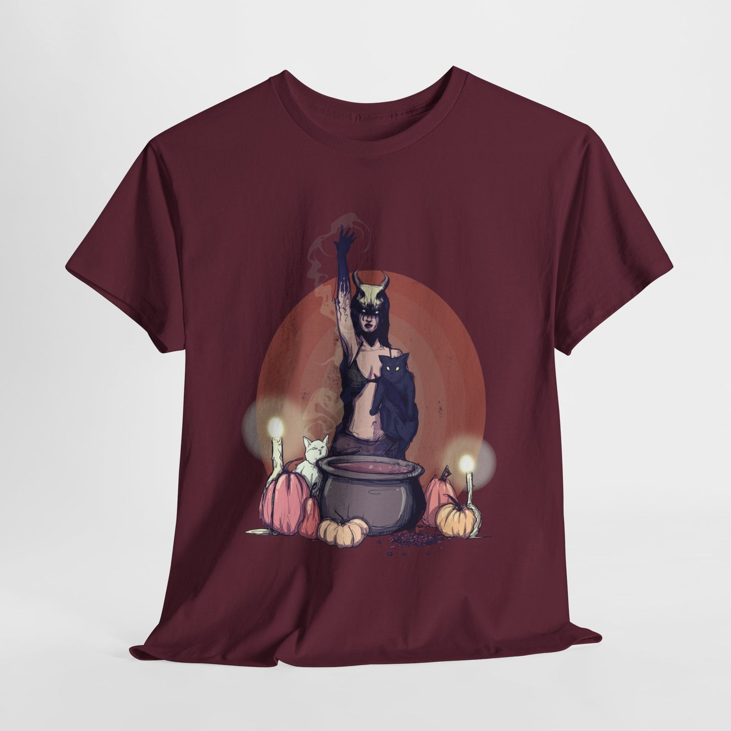 Coffee Witch Unisex Heavy Cotton Tee