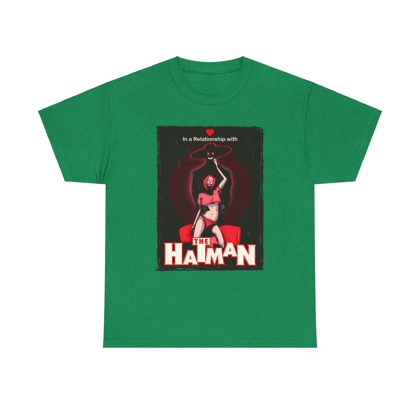In A Relationship With The Hatman Unisex Heavy Cotton Tee