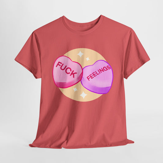 Fuck Feelings Unisex Heavy Cotton Tee