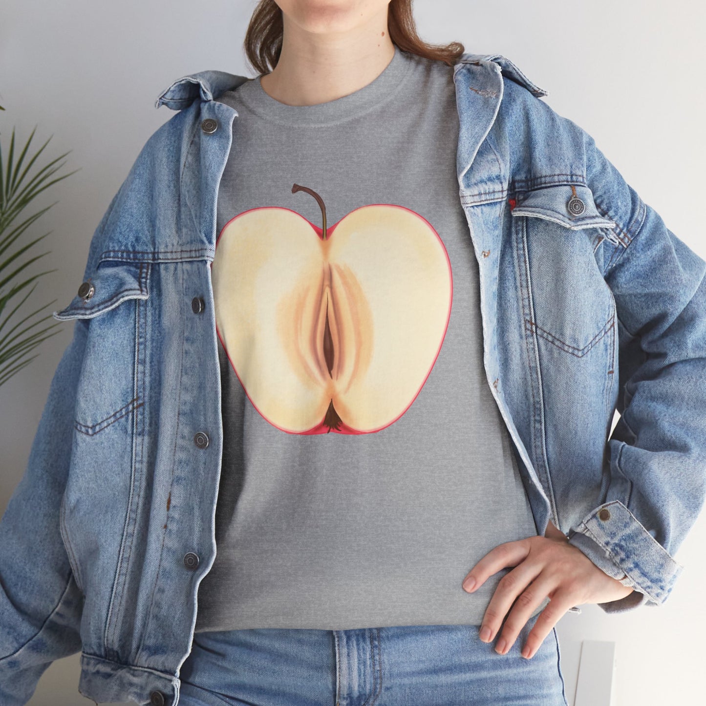 Apple Unisex Heavy Cotton Tee