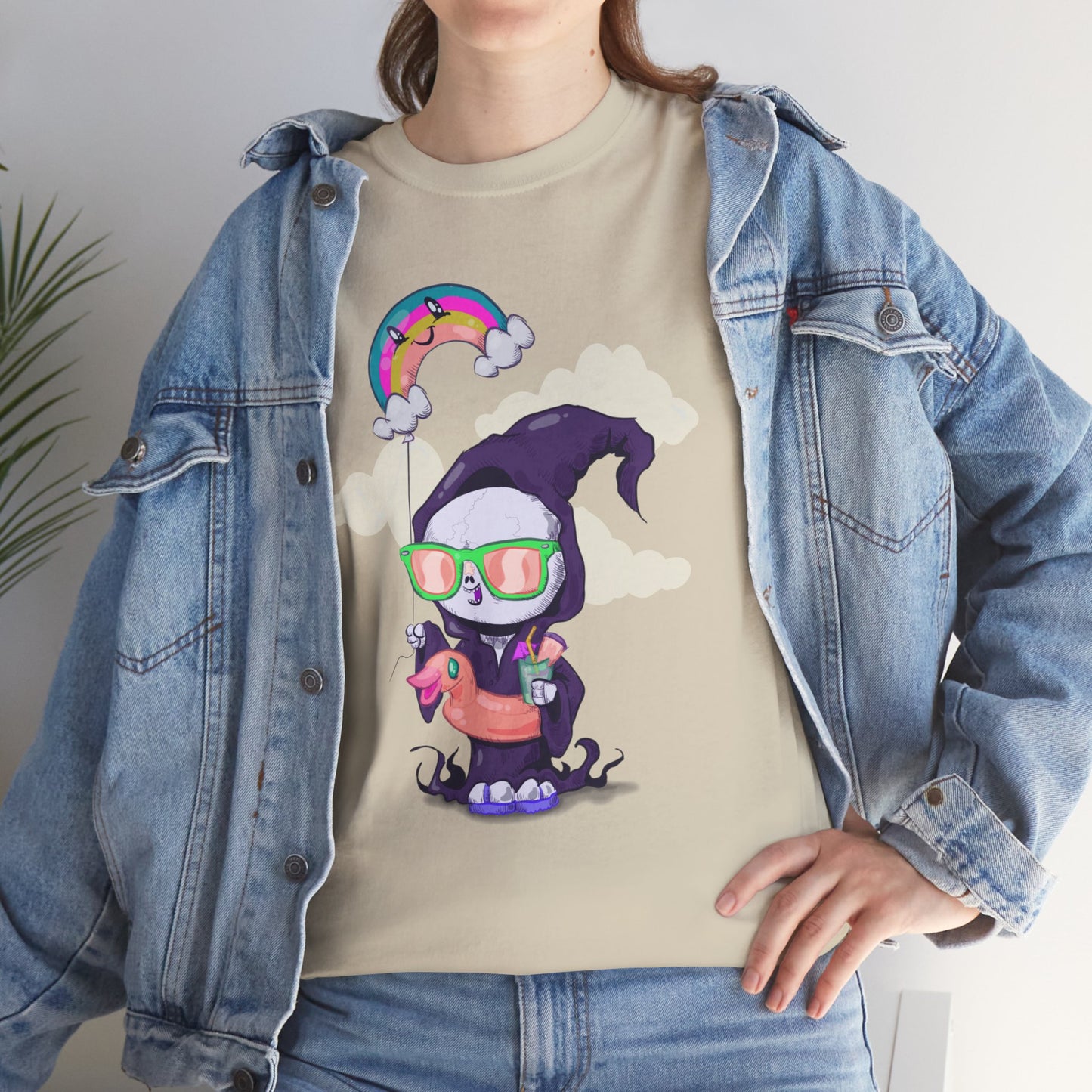 Death On Vacation Unisex Heavy Cotton Tee