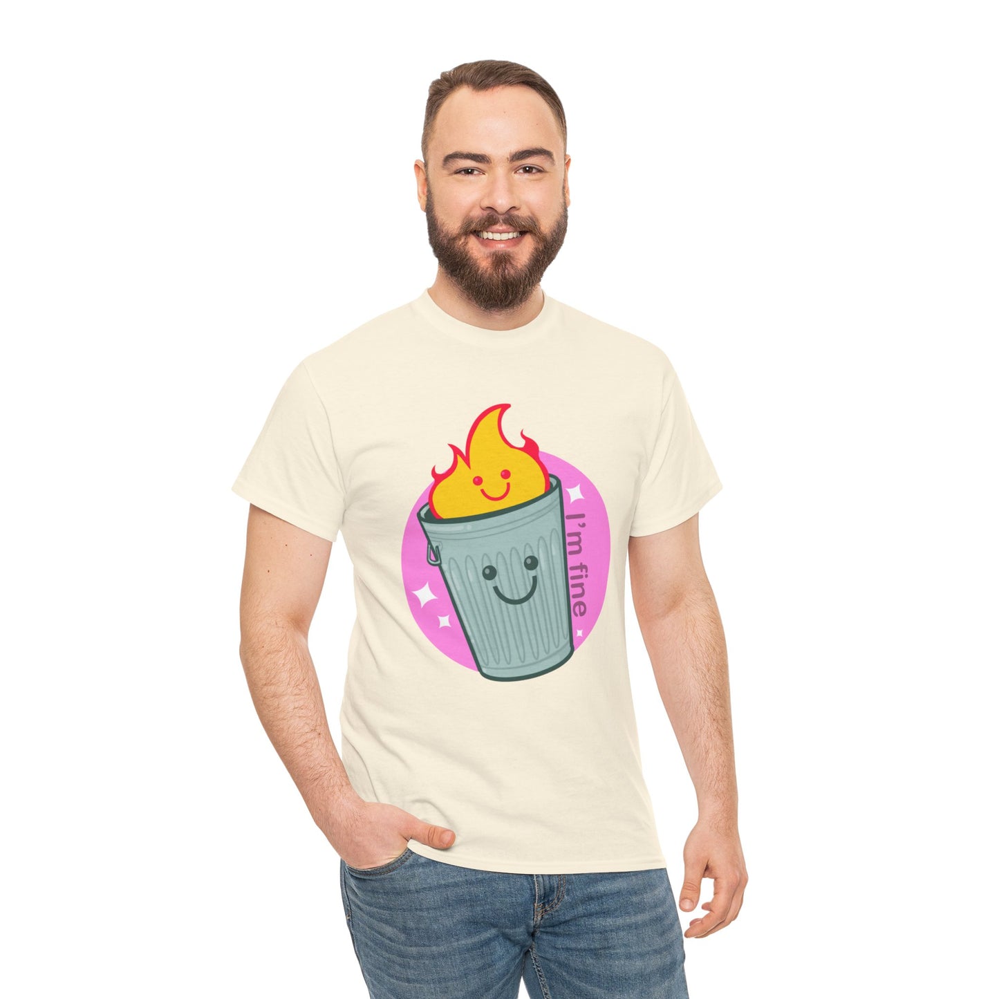 Trash Fire Unisex Heavy Cotton Tee