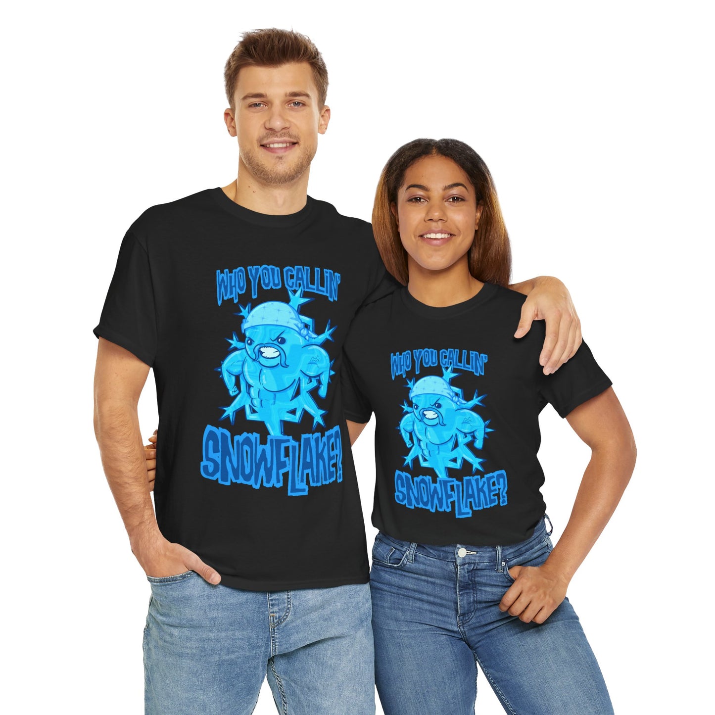 Tough Snowflake Unisex Heavy Cotton Tee