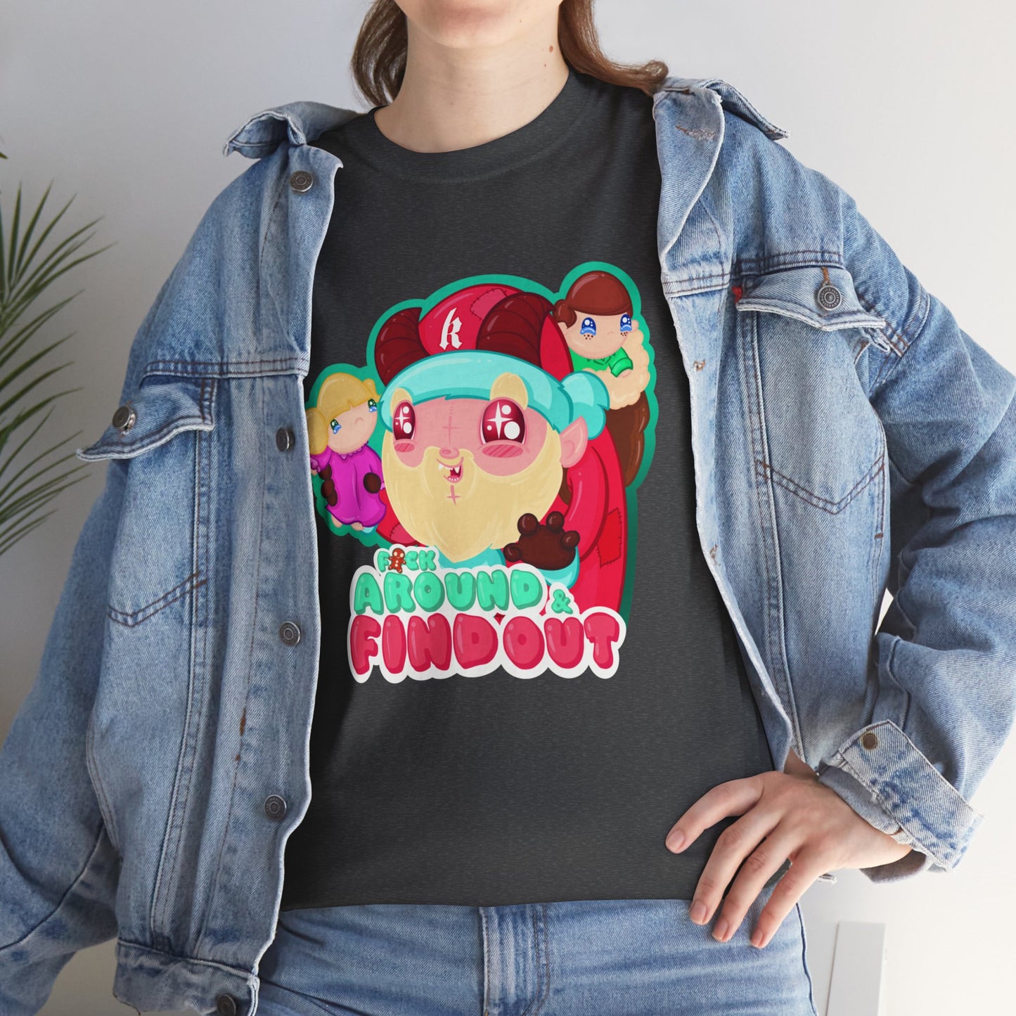 Krampus Is Coming To Town Unisex Heavy Cotton Tee