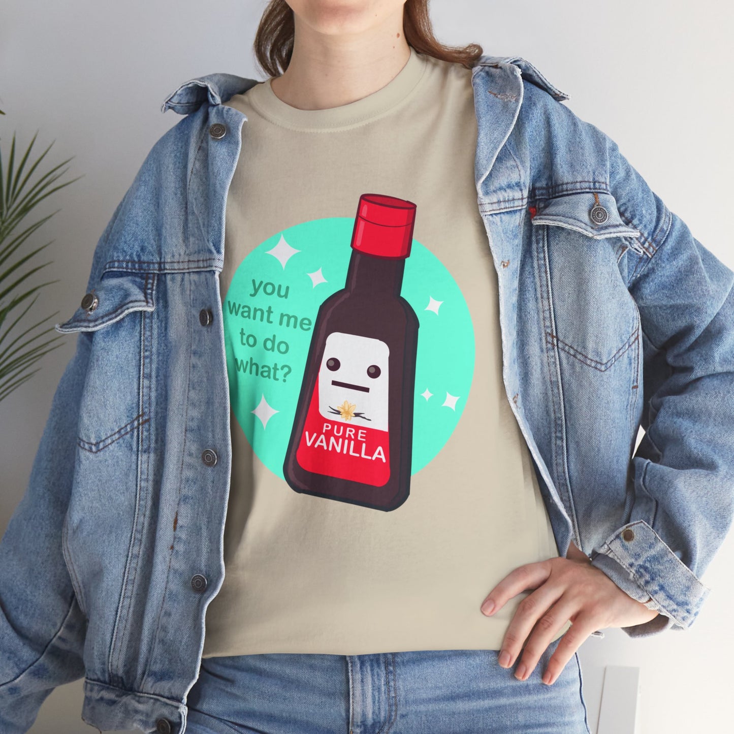 Vanilla Unisex Heavy Cotton Tee