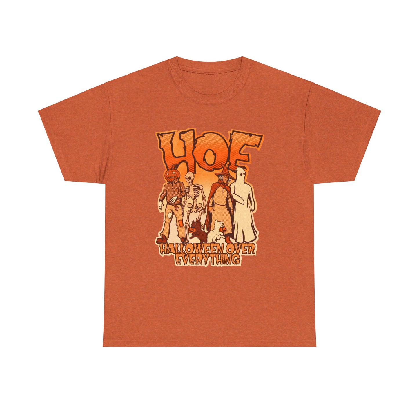 Halloween Over Everything Unisex Heavy Cotton Tee