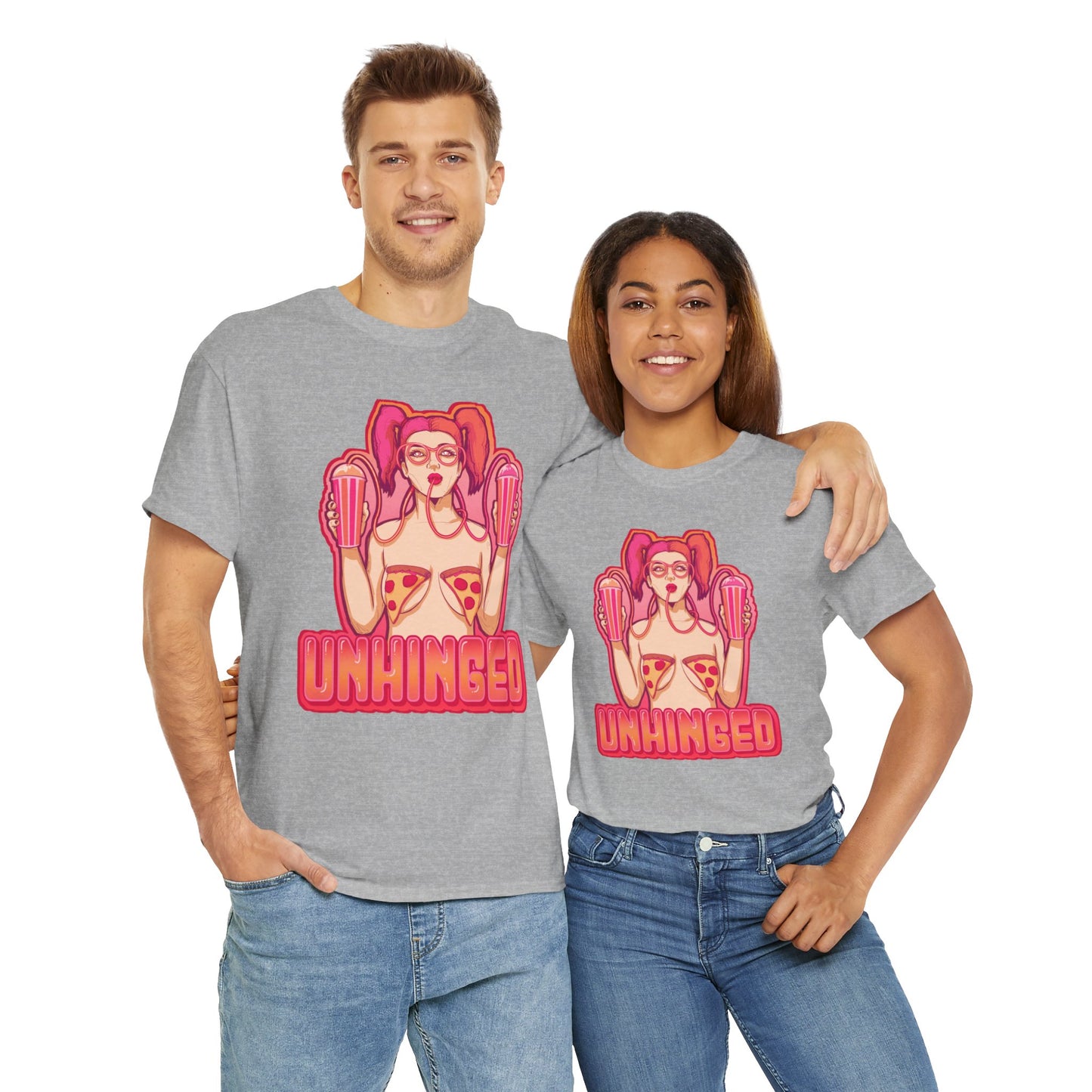 Unhinged Unisex Heavy Cotton Tee