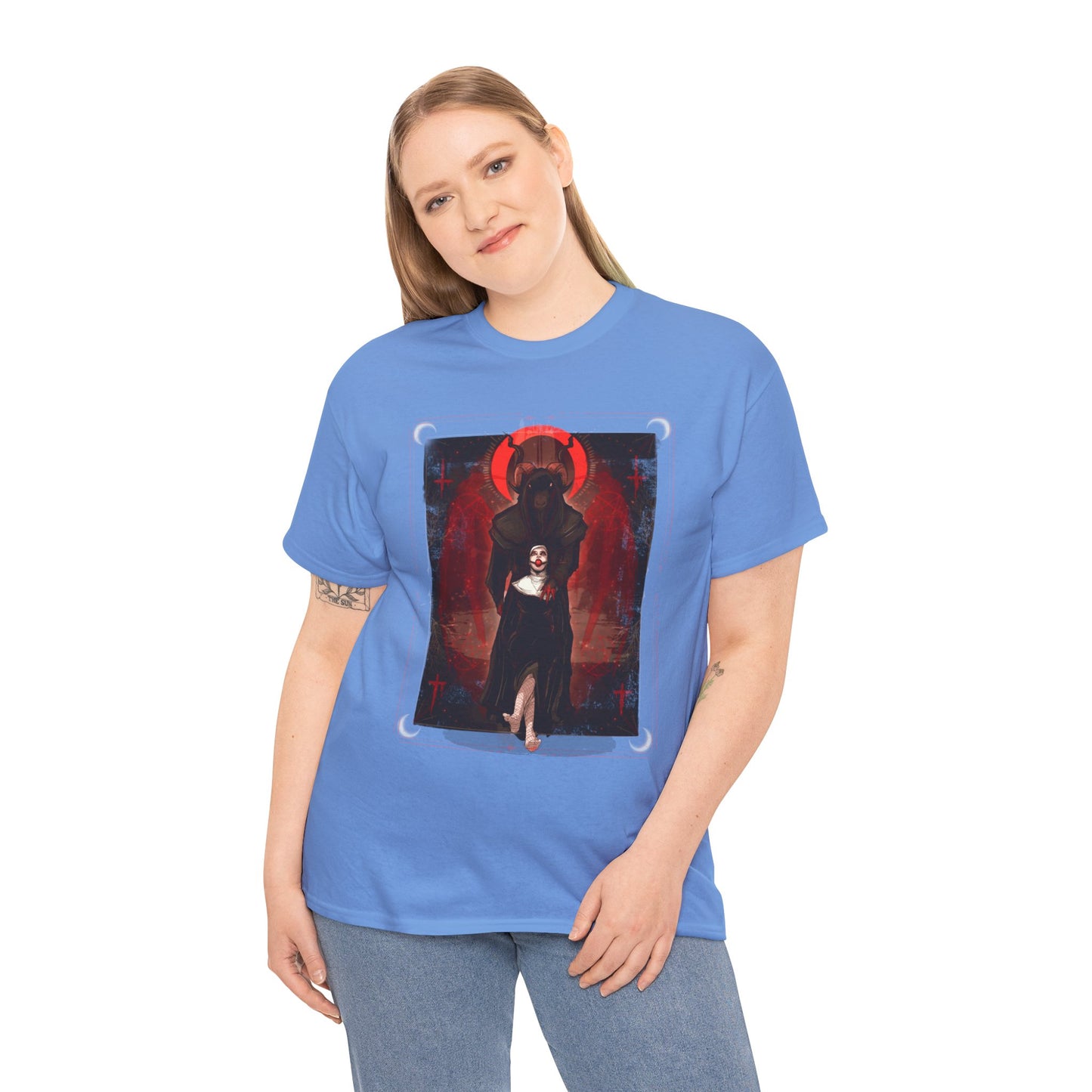 Today Satan Unisex Heavy Cotton Tee