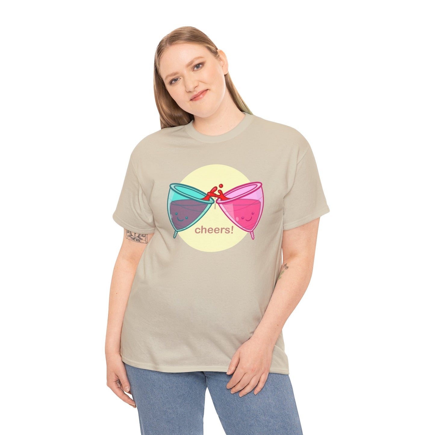 Cheers Unisex Heavy Cotton Tee