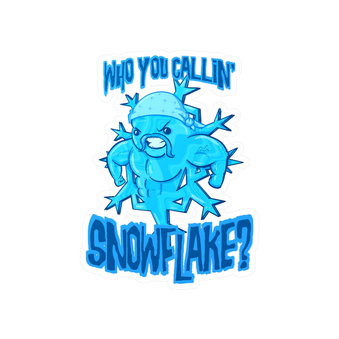 Snowflake Kiss-Cut Vinyl Decal