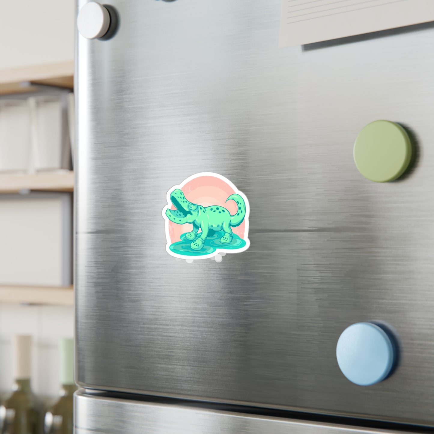 Croc Kiss-Cut Vinyl Decal