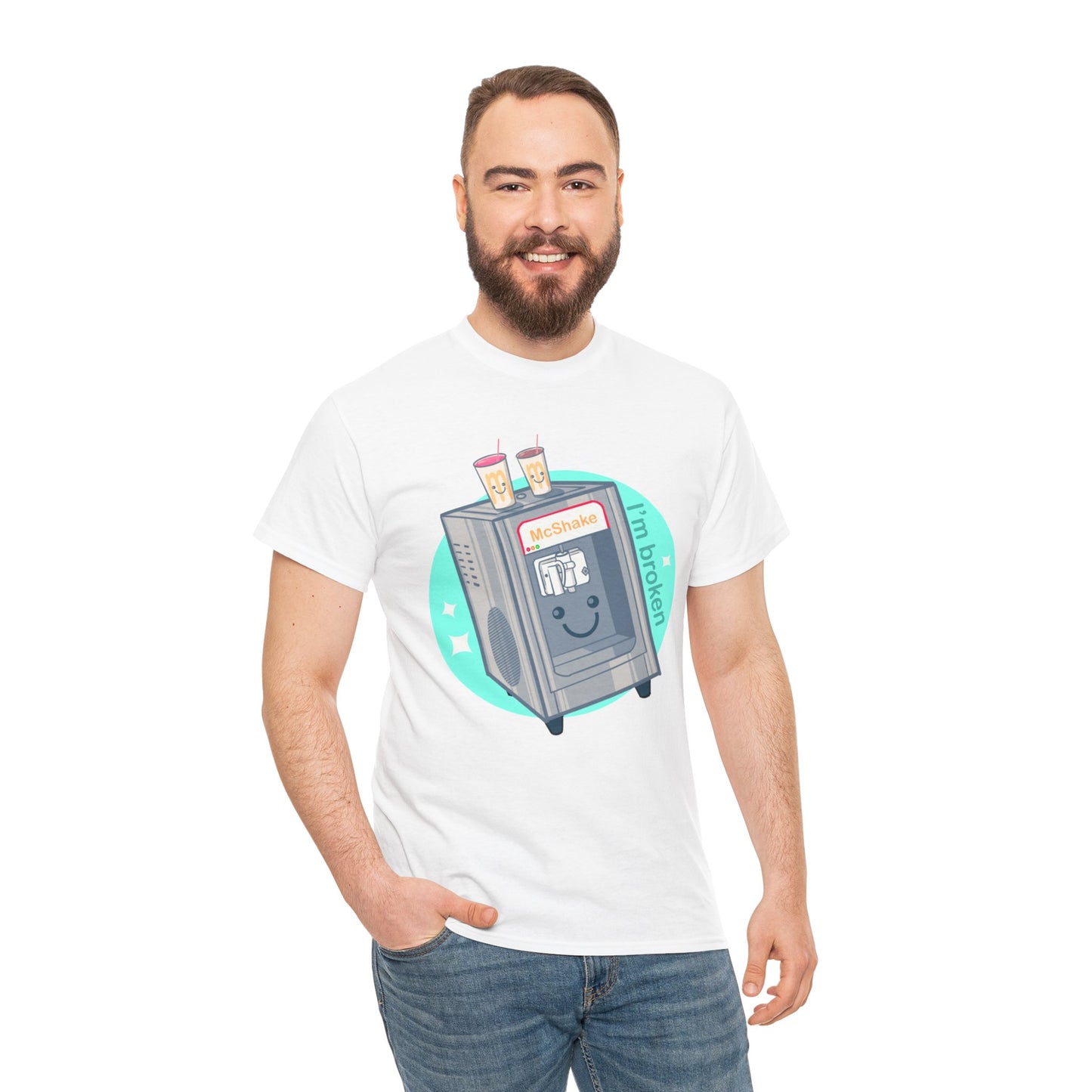 Shake Machine Unisex Heavy Cotton Tee