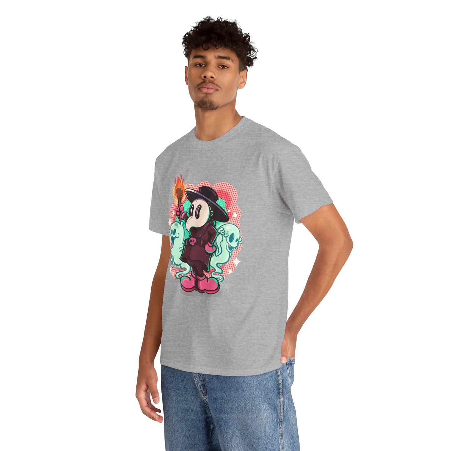 Rubber Hose Plague Doctor Unisex Heavy Cotton Tee