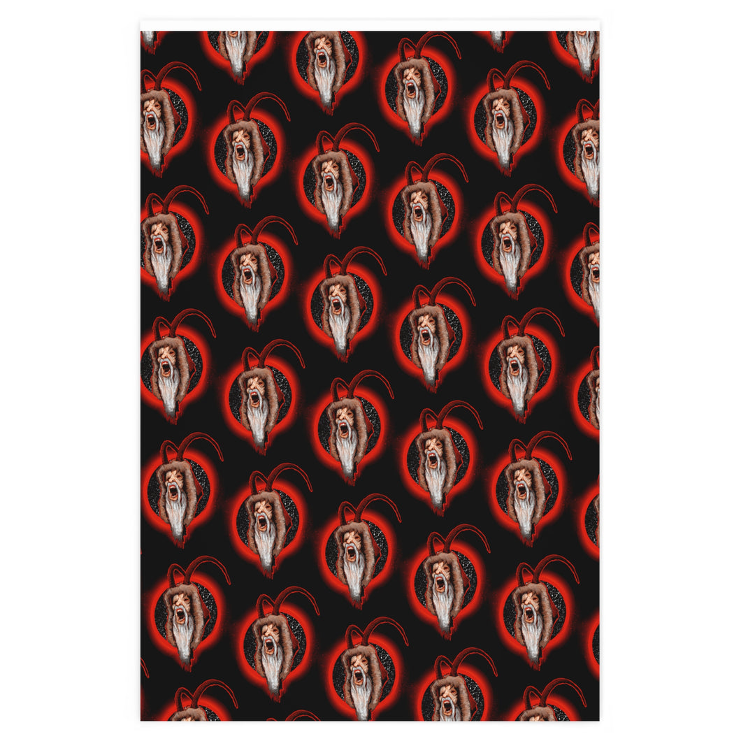 Merry Krampus Wrapping Paper