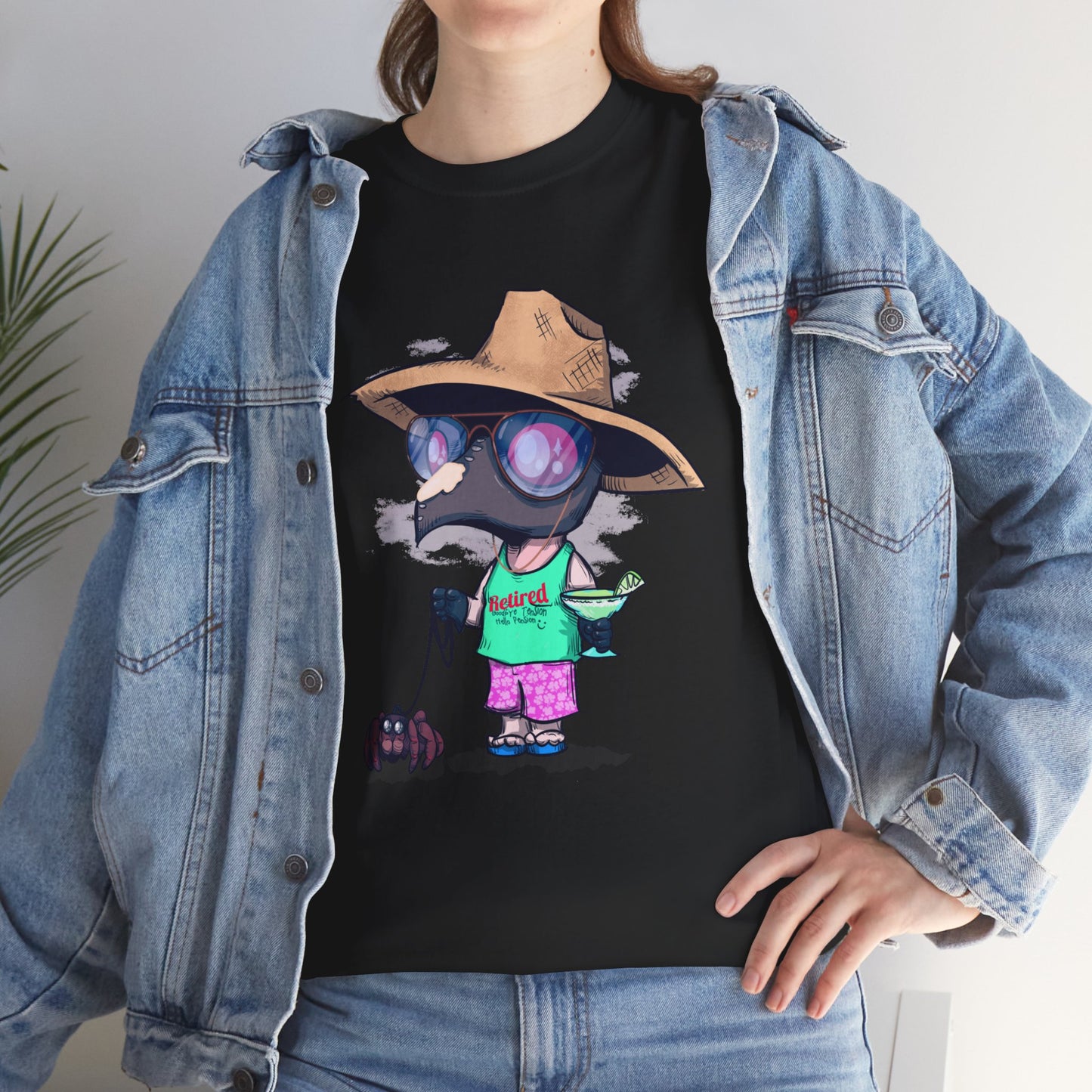 Plague Vacation Unisex Heavy Cotton Tee