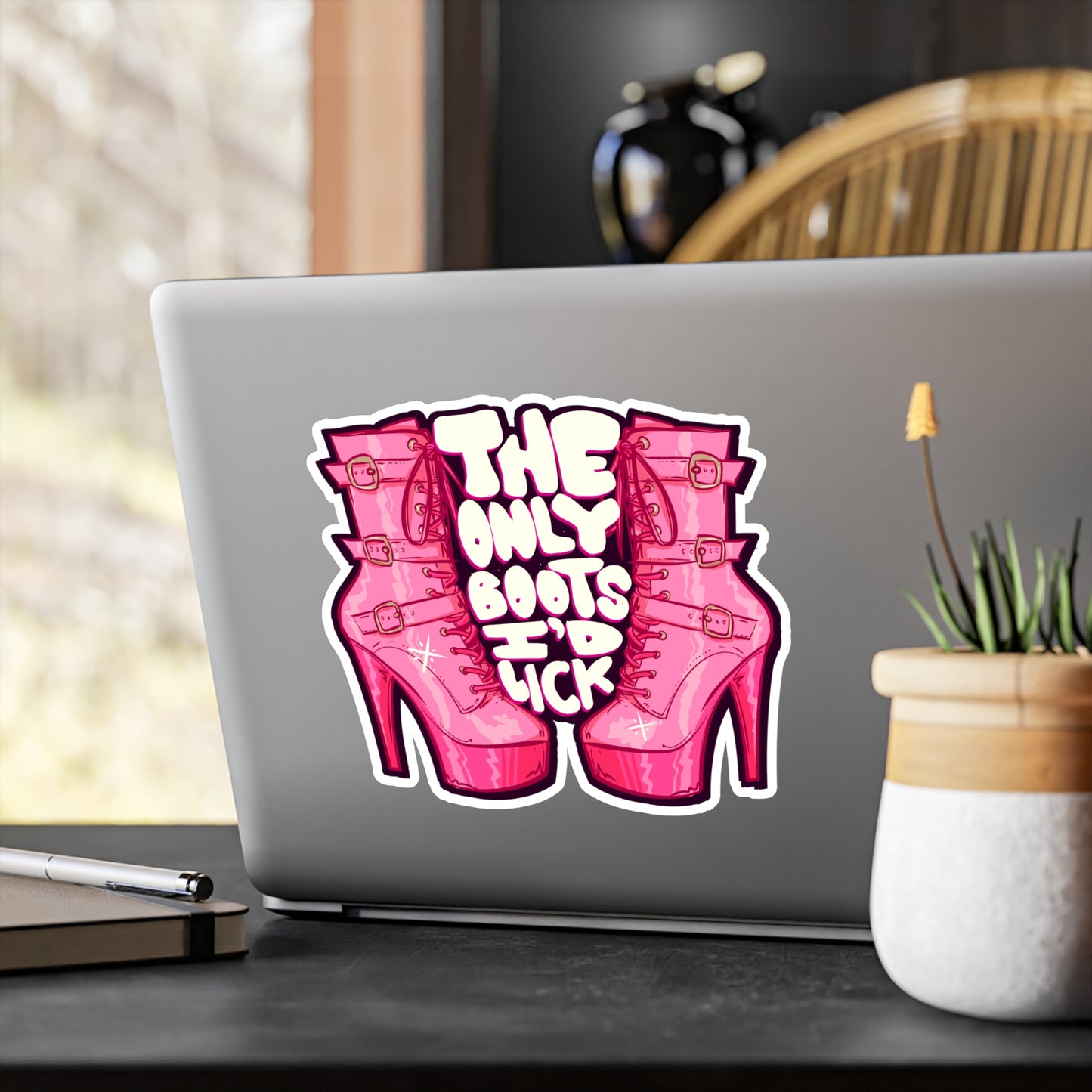 Boot Licker III Kiss-Cut Vinyl Decal