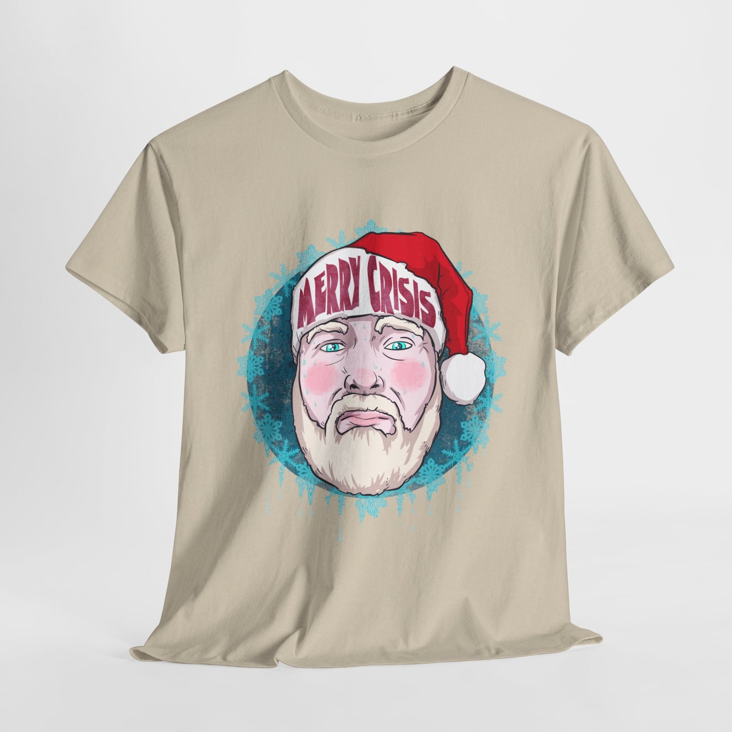 Merry Crisis Unisex Heavy Cotton Tee